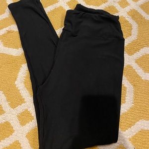 OS Black Lularoe Leggings